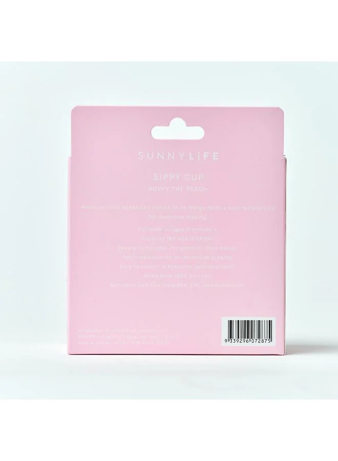 SUNNY LIFE  Sippy Cup Poppy the Peach Cream  | Best Price UAE